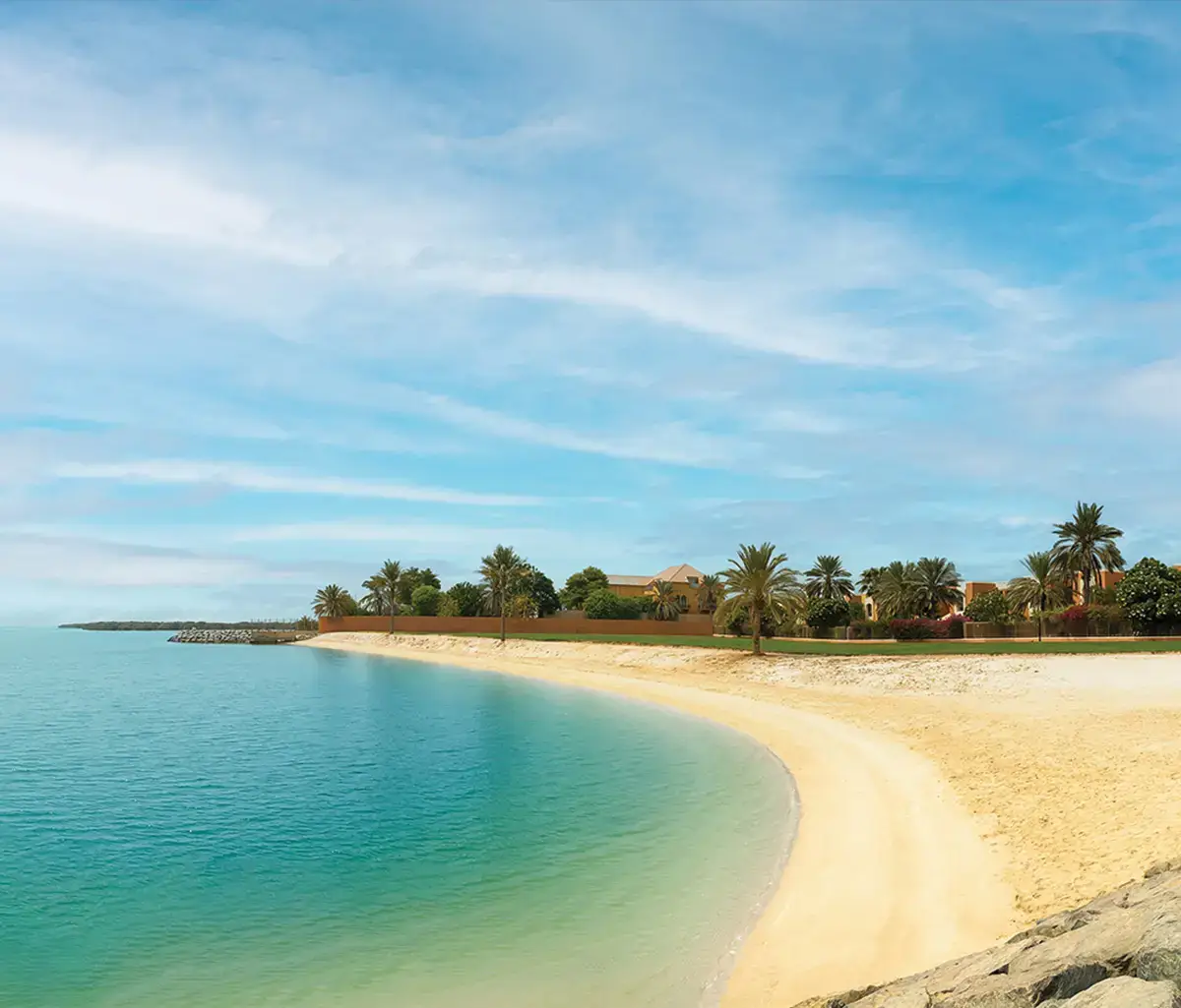 Villas with private gardens and balconies in Mangrove Village Abu Dhabi